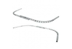 Дорога занавеса радиальная с электроприводом